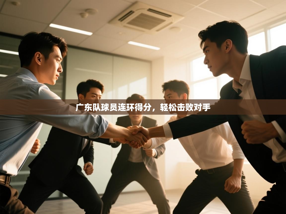 广东队球员连环得分，轻松击败对手  第1张