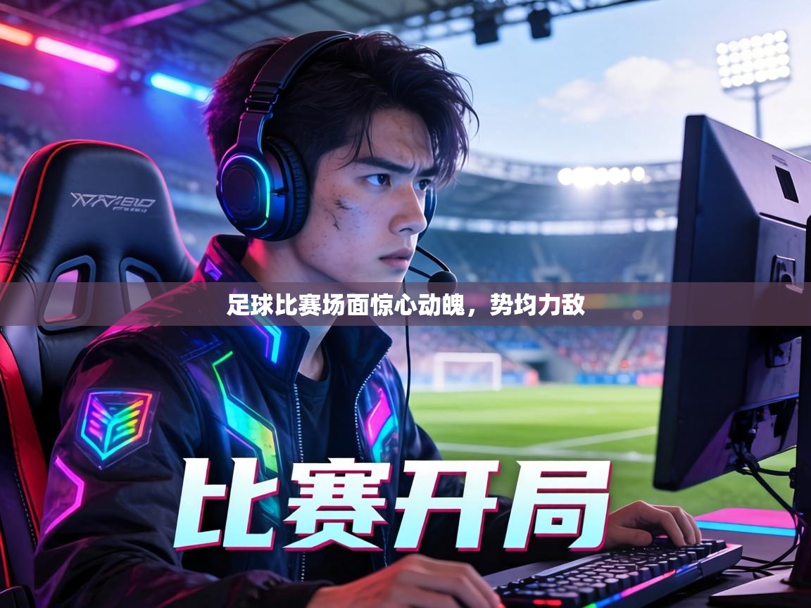 足球比赛场面惊心动魄,势均力敌 第1张