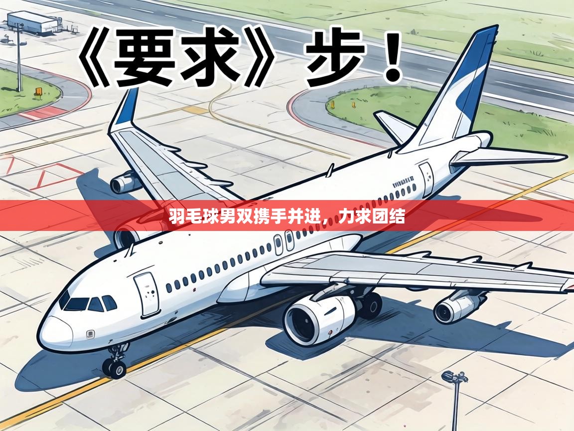 羽毛球男双携手并进,力求团结 第1张